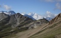 Uitzicht richting Wasenhorn, Weissmies en Fletschhorn