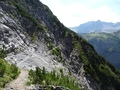 Terugweg richting Lünersee