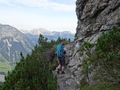 Wandelpad richting Saulajoch