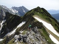 Terugblik op de Schafwisspitz