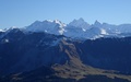 Wetterhorn, Schreckhorn en Finsteraarhorn