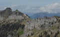 Mittaghorn en uitzicht richting Dent de Brenleire