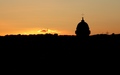Catania bij zonsondergang