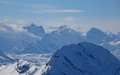 Gross Spannort, Lauteraarhorn, Schlossberg, Jungfrau, Titlis