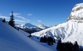 Uitzicht richting Wasserbergfirst en Chaiserstock