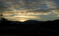 Zonsopkomst vanop de autostrade