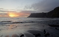 Talisker Bay zonsondergang