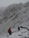 Afdaling langs de Pyg track
