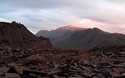 De Snowdon-bergketen vanaf de groeve