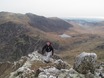 Graham beklimt Crib Goch