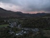 Beddgellert met avondrood