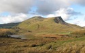 Llyn y Gader en de Nantlle Ridge