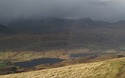 Regenboog boven Llynnau Mymbyr