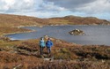 Sarah en Rohan bij Llyn y Foel