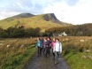 Start van de  wandeling in Rhyd-Ddu