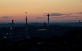 Zonsopkomst vanuit de Skatteskrapan