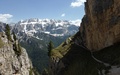 Spectaculair wandelpad