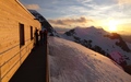 Tierberglihütte zonsondergang