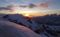 Tierberglihütte zonsondergang