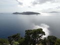Uitzicht richting Isola Molara