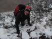 Gully scrambling op Beinn Dearg