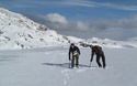 Op een bevroren lochan