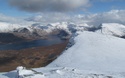 Uitzicht richting A' Mhaighdean