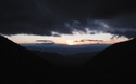Death Valley zonsondergang