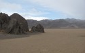 The Grandstand op Racetrack Playa