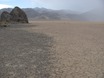 The Grandstand op Racetrack Playa