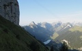 Bergpad langs Hoher Kasten