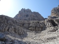 Afdaling richting Rifugio Brentei