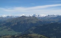 Uitzicht richting Balmhorn en Wildstrubel
