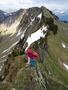 Afdaling Tälispitze