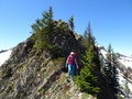 Afdaling van de Löffelspitze