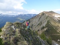 Afdaling van de Melkspitze