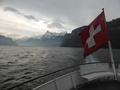 Terugvaart op de boot
