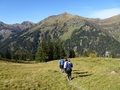 Afdaling richting Vorsiez