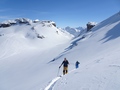 Beklimming van het Daubenjoch