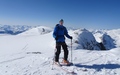Stijn op de Wildstrubel