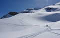 Terugblik richting Daubenjoch
