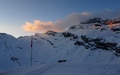 Zonsopkomst vanop de Lämmerenhütte