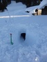 Sneeuwgrot bouwen