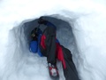 Sneeuwgrot bouwen