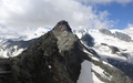 Strahlhorn, Egginer en Allalinhorn