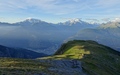 Visp met Fletschhorn en Mischabel