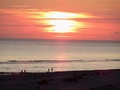 Zonsondergang strand Westerschouwen
