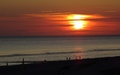 Zonsondergang strand Westerschouwen