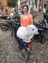 Zeehond op de tandem in Veere