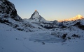 Riffelsee zonsopkomst